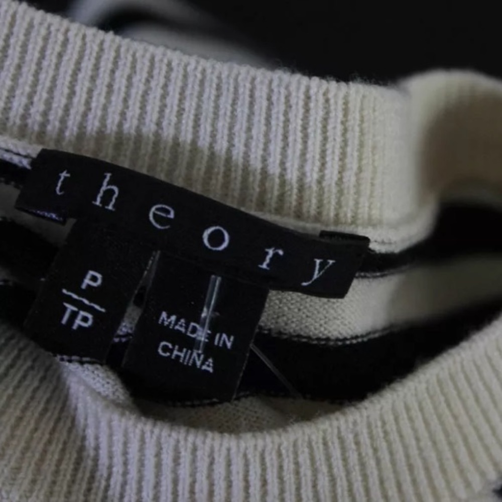 Theory Striped Sweater ASO Taylor Swift! Worn once in excellent condition EUC xs - Picture 7 of 7
